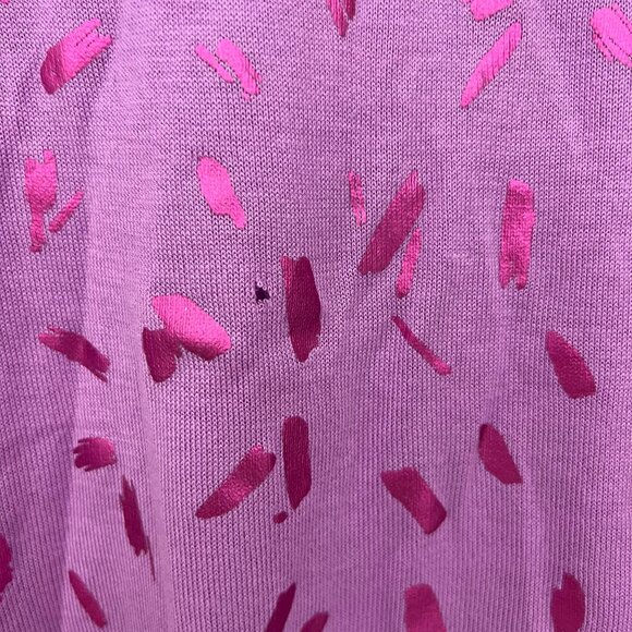 Zara Purple & Pink Confetti Sweater, Size M - Picture 3 of 3
